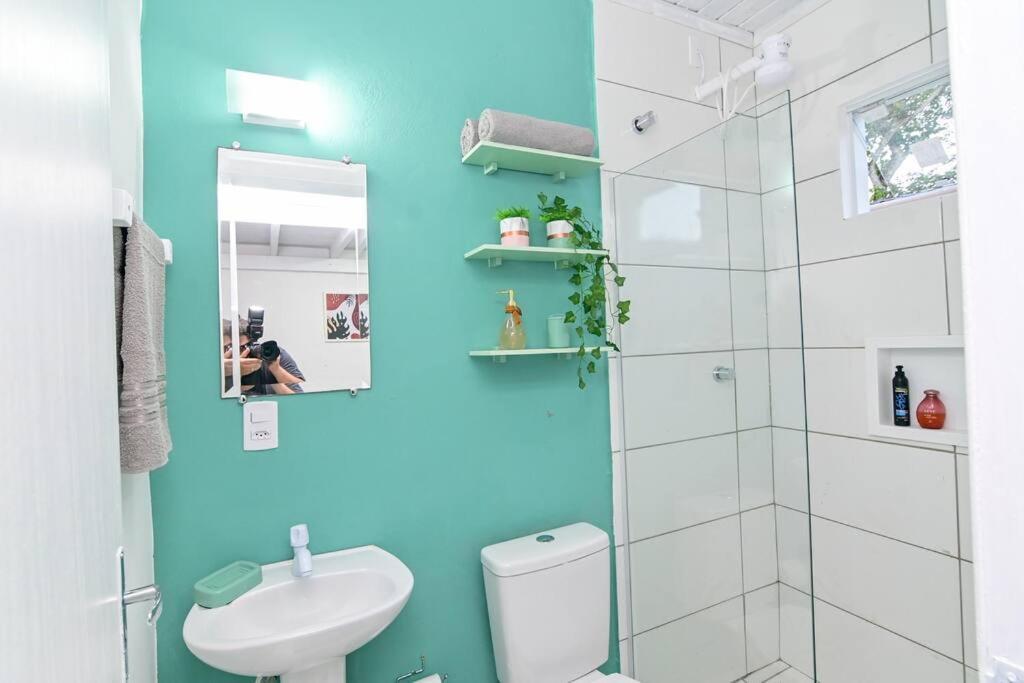 Casa de Férias Tinyhouse Ch2 A5min De Jurere In Ar Cond E Netflix *